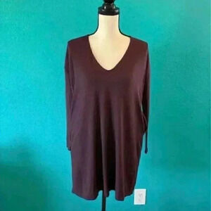 Aritzia Wilfred free purple dress with pockets in size xs